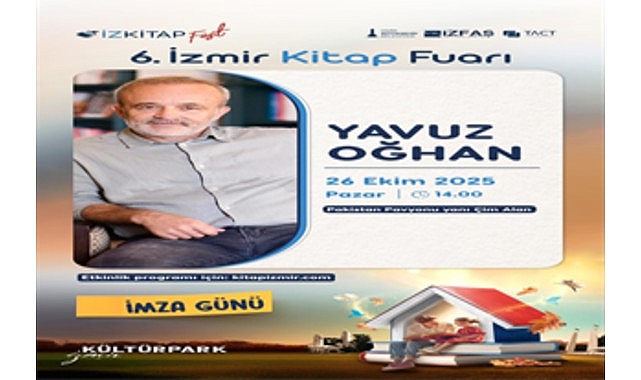 İZKİTAP’ta hafta sonu edebiyat rüzgarı esecek
