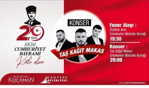 Kartepe’de Cumhuriyet Bayramı Coşkusu