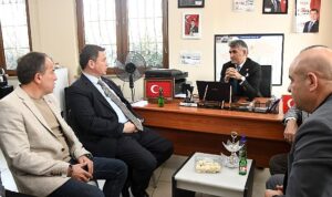 Başkan Aydın’dan Yürekleri Isıtan Buluşma