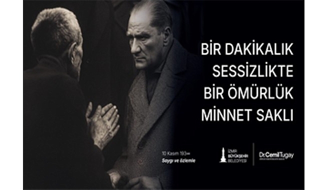 Başkan Tugay: Atatürk, en büyük eseri olan Cumhuriyet ile sonsuza dek yaşayacak