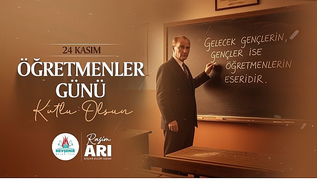 Belediye Başkanı Arı’nın Öğretmenler Günü Mesajı