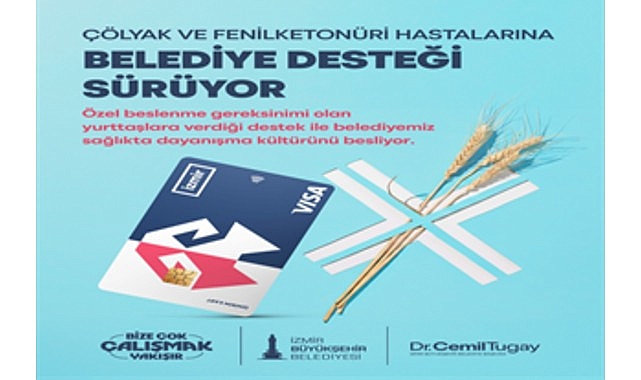 Büyükşehir’den çölyak ve fenilketonüri hastalarına büyük destek
