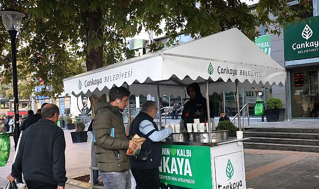 Çankaya’dan “sıcak” günaydın