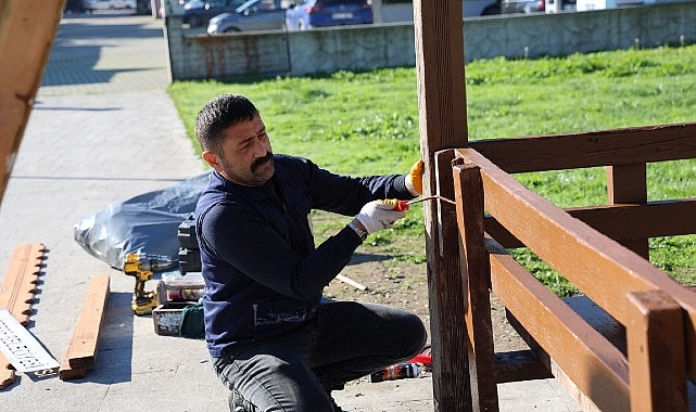 Kartepe’de Parklara Estetik Dokunuş
