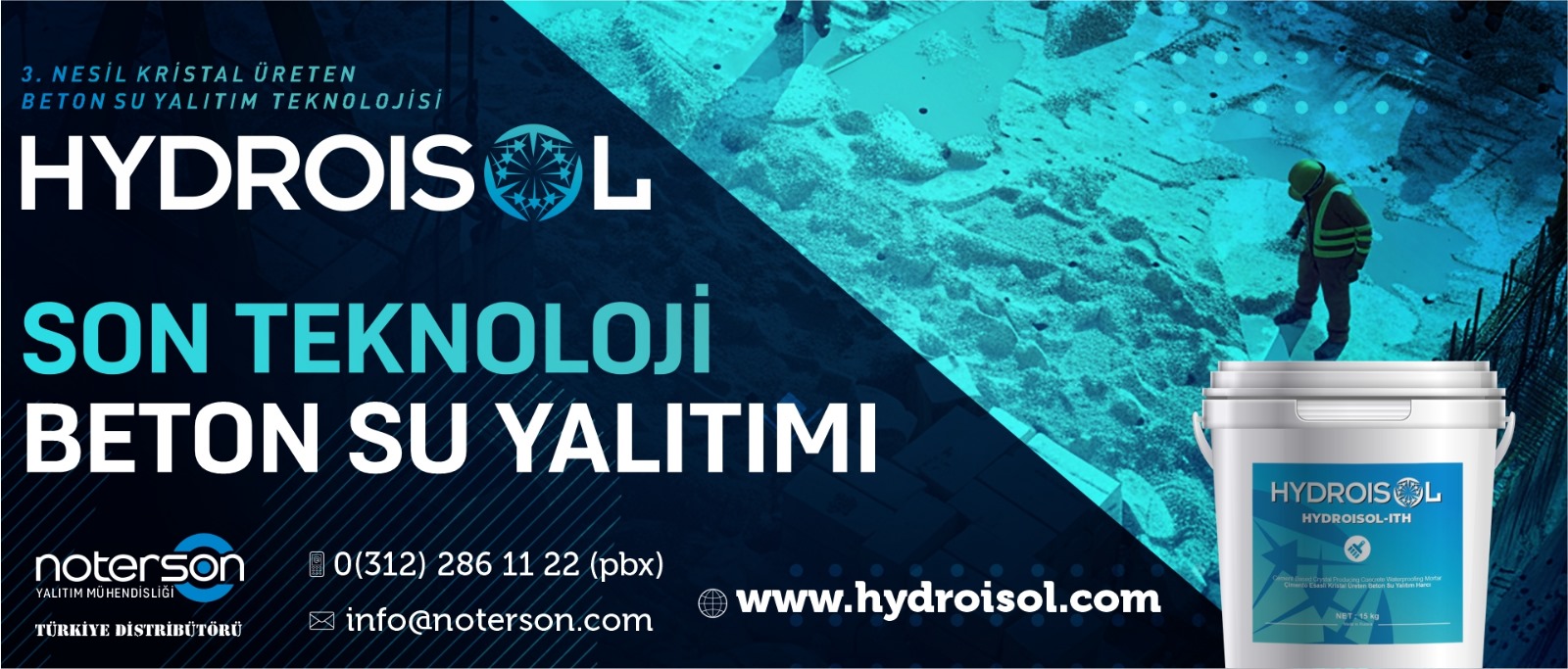 Hydroisol | Kristalize Su Yalıtımı
