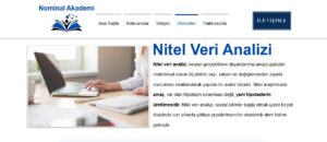 Nitel Veri Analizi Verinin Derinliklerine MAXQDA ile Yolculu