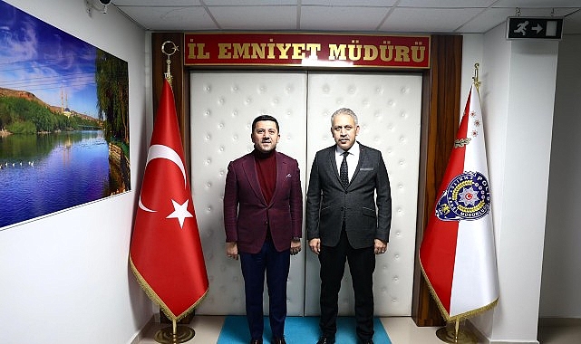 Başkan Arı’dan Emniyet Müdürü Karaman’a Nezaket Ziyareti