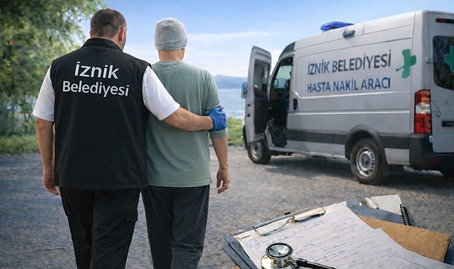 İznik Belediyesi 2025 Yılında 5 Bin Hasta Nakil Hizmeti Gerçekleştirdi