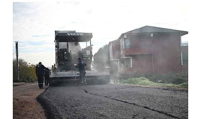 Kartepe Belediyesi’nden Asfalt Hamlesi