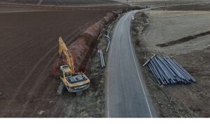 Konya Büyükşehir Sarayönü’nün Su Altyapısını Yeniliyor