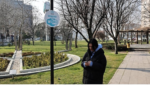 Nilüfer’de ücretsiz internet noktası 40’a ulaştı