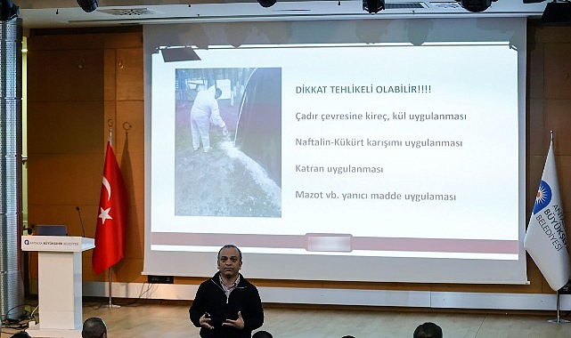 Büyükşehir’den ilaçlama personeline biyosidal ürün kullanımı eğitimi