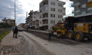 Büyükşehir’den Kestel yoluna bakım onarım