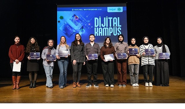 Dijital Kampüs’te yetişen 235 genç sertifikalarını aldı