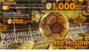 eFootball™ Dünya Çapında 950 Milyon İndirmeye Ulaştı