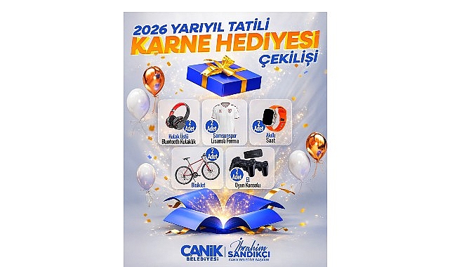 Gelenek Devam Ediyor: Karne Hediyeleri Canik Belediyesi’nden