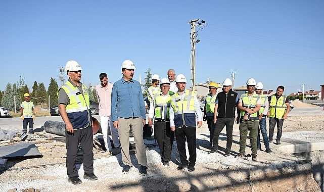 Konya Büyükşehir’den 282 Km Yeni Su ve Kanalizasyon Şebekesi