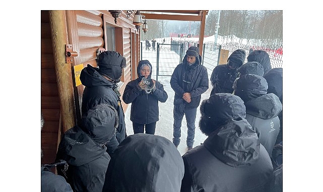 Kuzuyayla’da kış tatbikatı