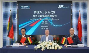 Bosch Rexroth, Çin’de Xi’an IF Intelligent Equipment ile ortak girişim anlaşması imzaladı