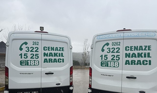 Cenazeler 7/24 ücretsiz naklediliyor
