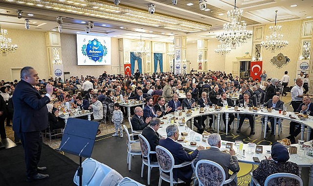 Başkan Özarslan Vakıf Dostlarıyla İftar Sofrasında Buluştu