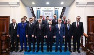 Konya Heyeti Adalet Bakanı Akın Gürlek’e Hayırlı Olsun Ziyaretinde Bulundu