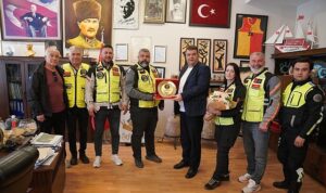 RİEDER Kulübü’nden Başkan İsmail Yetişkin’e teşekkür ziyareti