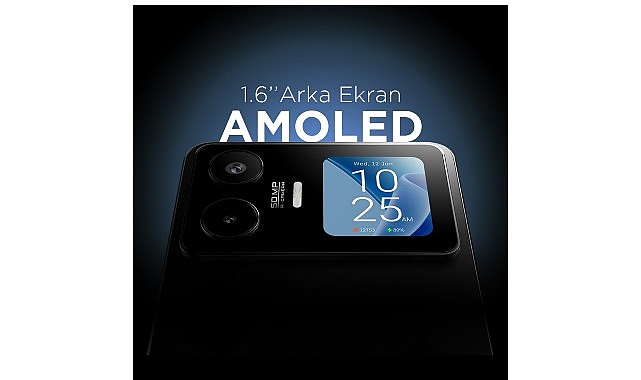 GM 26 Pro 5G, Türkiye’de ilk olan AMOLED arka ekranıyla fark yaratıyor