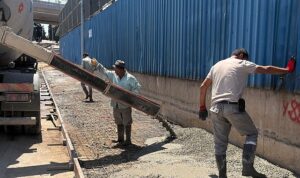 Darıca Dutluk Sokak’ta üstyapı son sürat ilerliyor