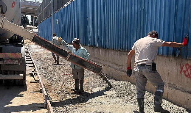 Darıca Dutluk Sokak’ta üstyapı son sürat ilerliyor