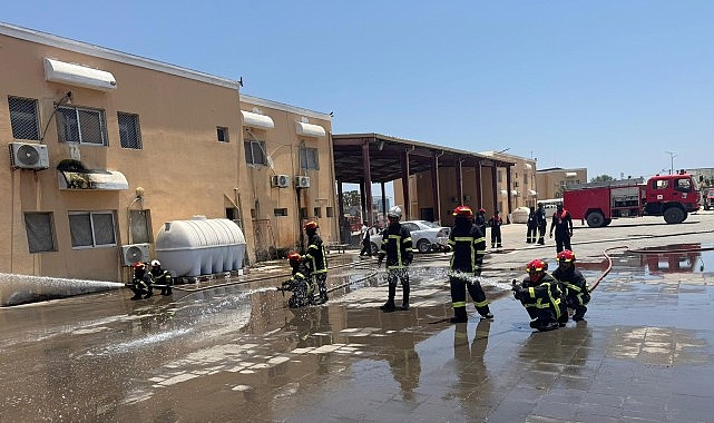 Konya Büyükşehir, Cibutili İtfaiyecilere İleri Seviye İtfaiye Eğitimi Verdi