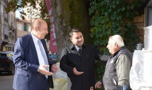 Başkan Çırpanoğlu ve Kaymakam Yılmaz İlçe Esnafını Ziyaret Etti
